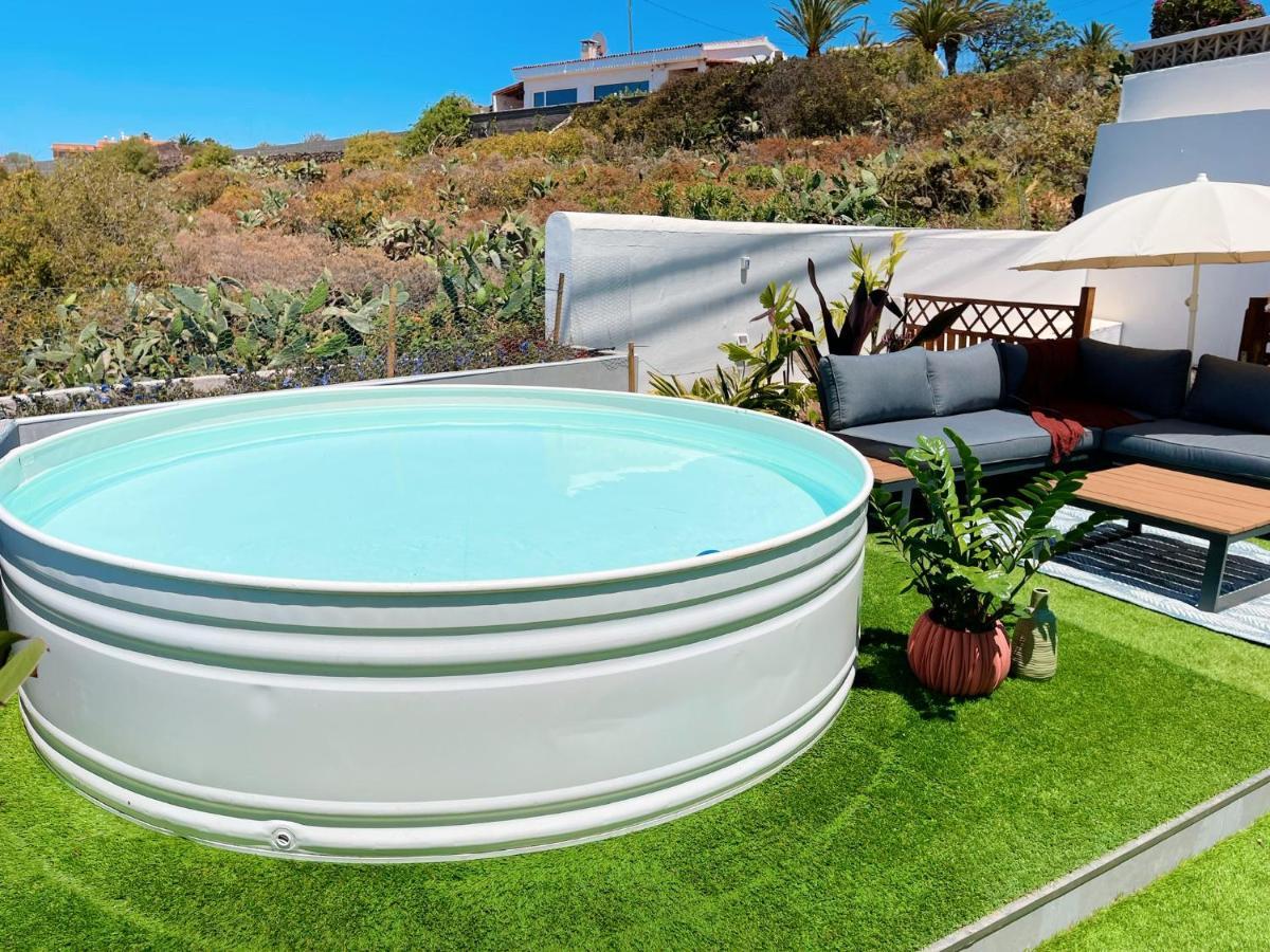 Villa Casa Con Piscina Y Jardin Con Vistas Al Mar à Puerto de la Madera Extérieur photo