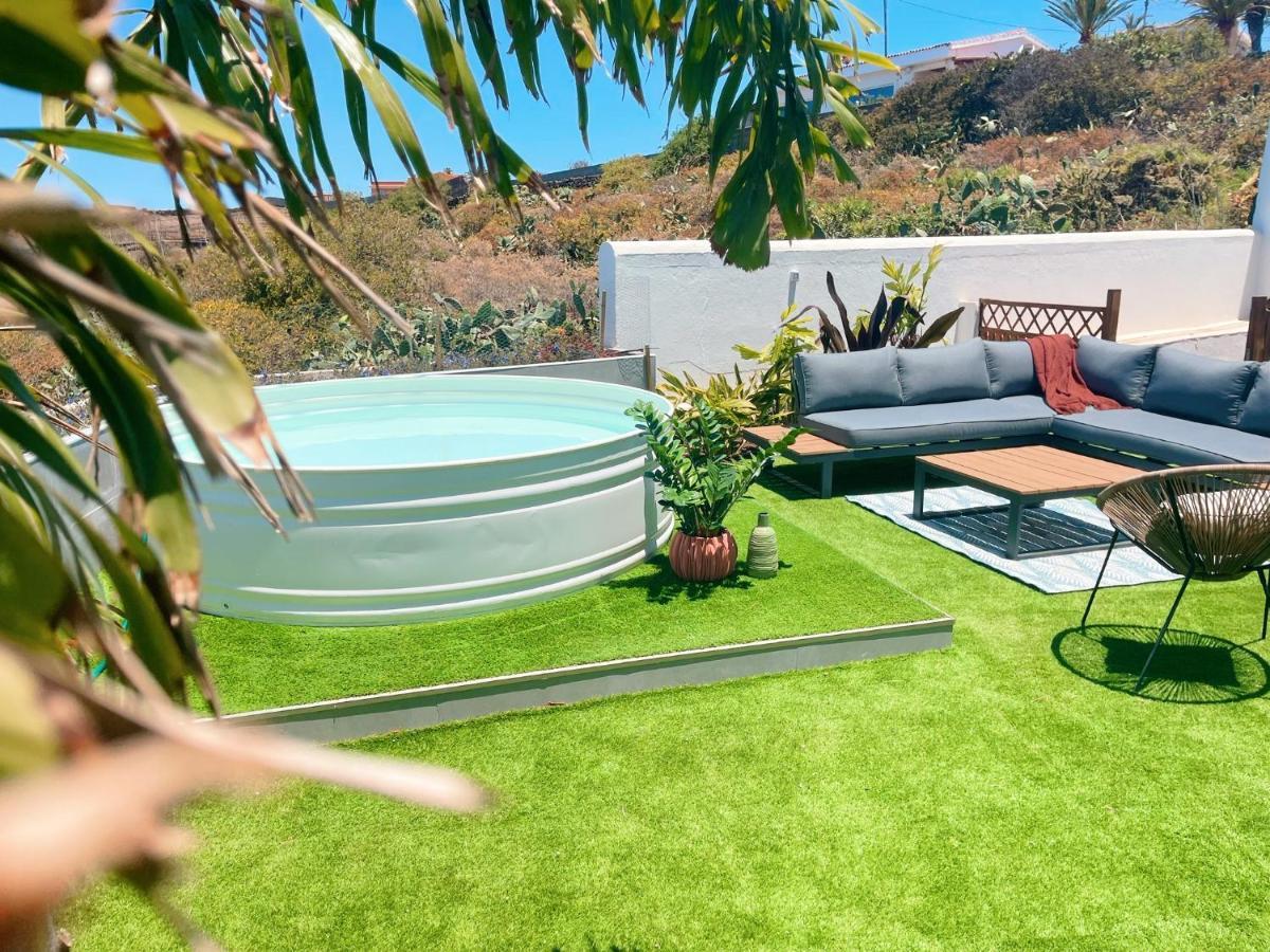 Villa Casa Con Piscina Y Jardin Con Vistas Al Mar à Puerto de la Madera Extérieur photo