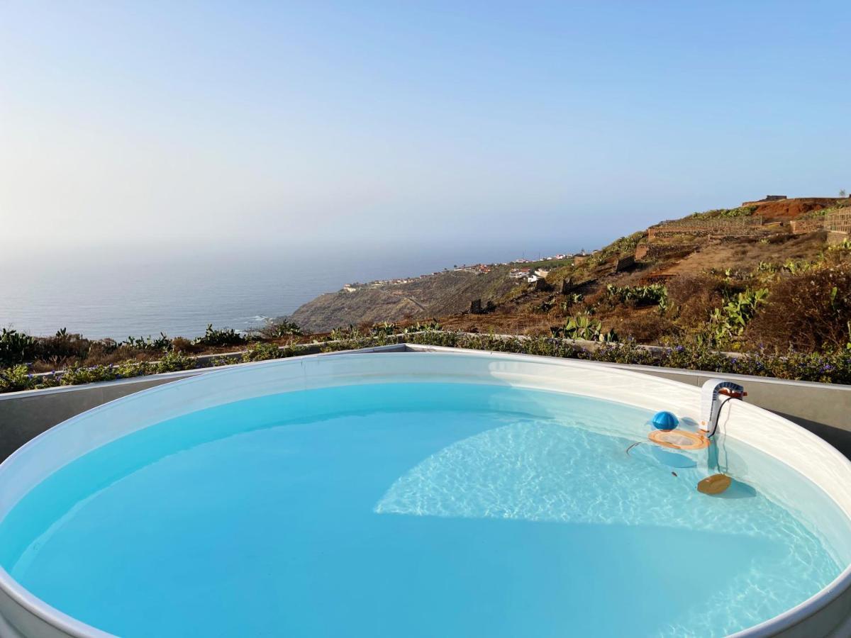 Villa Casa Con Piscina Y Jardin Con Vistas Al Mar à Puerto de la Madera Extérieur photo