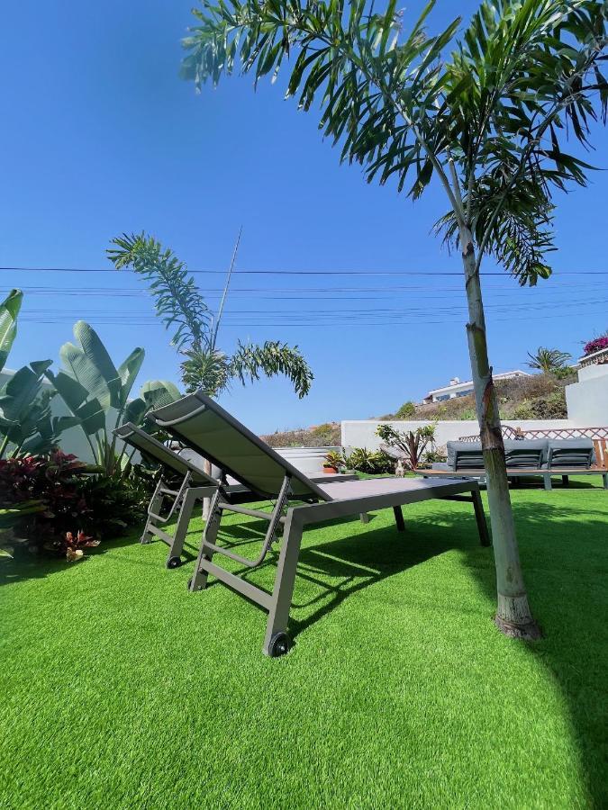 Villa Casa Con Piscina Y Jardin Con Vistas Al Mar à Puerto de la Madera Extérieur photo